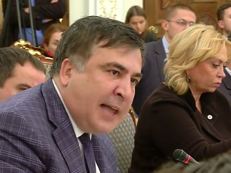 Саакашвили: Я люблю Украину, и мы избавим нашу страну от воров и жуликов