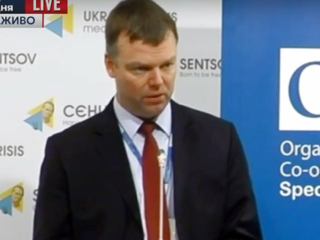 Замглавы мониторинговой миссии ОБСЕ Хуг: 