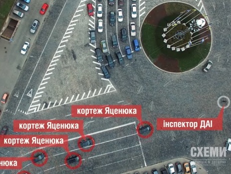 Журналисты расследовали, как ради проезда кортежа Яценюка перекрывают улицы в Киеве. Видео