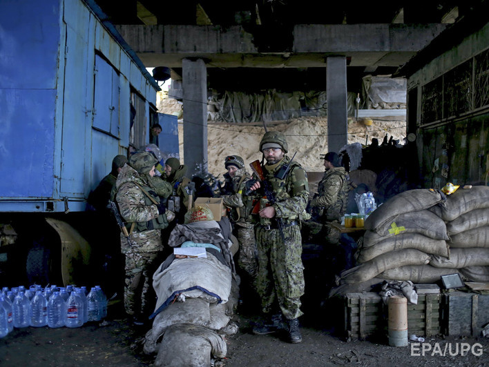 Пресс-центр АТО: В Широкино силы АТО открыли ответный огонь по боевикам