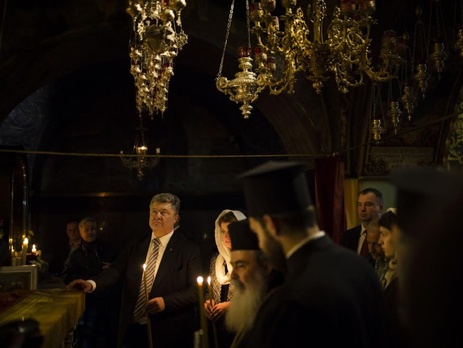 Порошенко: Украина заинтересована в возобновлении межцерковного диалога