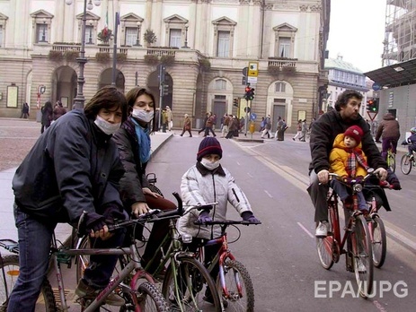 В Милане из-за смога на три дня запретили движение автомобилей