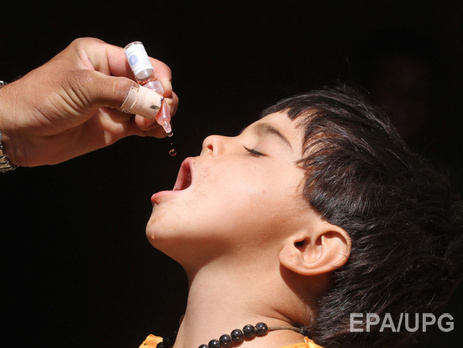 Минздрав Украины: Более 1,6 млн детей вакцинированы против полиомиелита