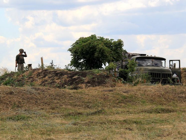 ﻿Один український військовий постраждав на Донбасі 18 липня – штаб ООС