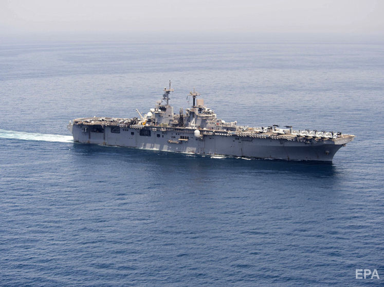 Трамп сообщил, что американский корабль сбил в Ормузском проливе беспилотник Ирана