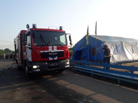 ﻿ДСНС виявила вибухонебезпечний предмет біля пункту пропуску 