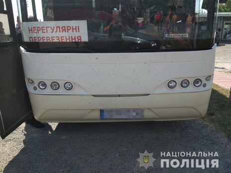 В Харьковскую область прибыли шесть автобусов с мужчинами крепкого телосложения – полиция