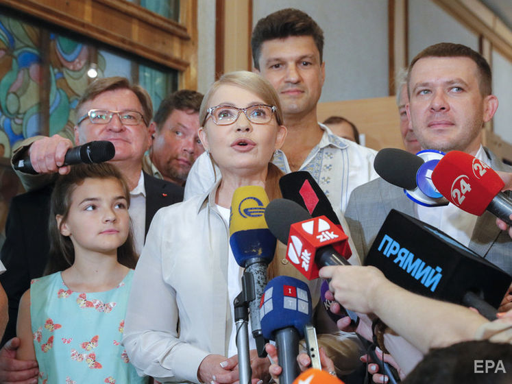 Тимошенко: "Батьківщина" готова быть в коалиции только со "Слугой народа" и "Голосом"