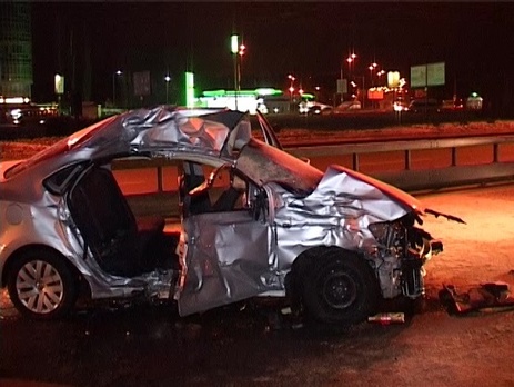 В Киеве в ДТП на Харьковской площади погибли два человека
