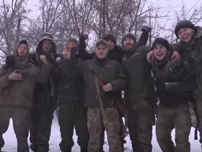 Военные в Песках поздравили украинцев с Новым годом: Скоро будем дома. Мы победим! Видео