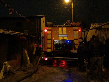 В Одессе салют стал причиной пожара