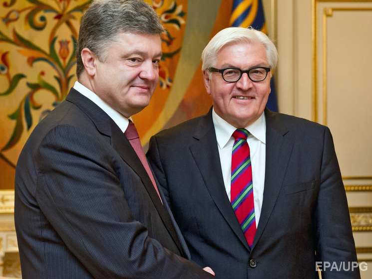 Порошенко поздравил Германию с началом председательствования в ОБСЕ