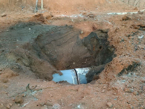 Пожар на газопроводе в Закарпатье прекратился