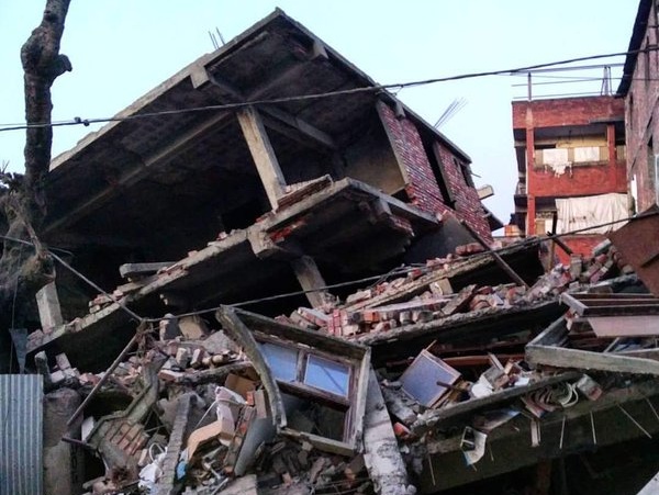 В Индии произошло мощное землетрясение, есть погибшие