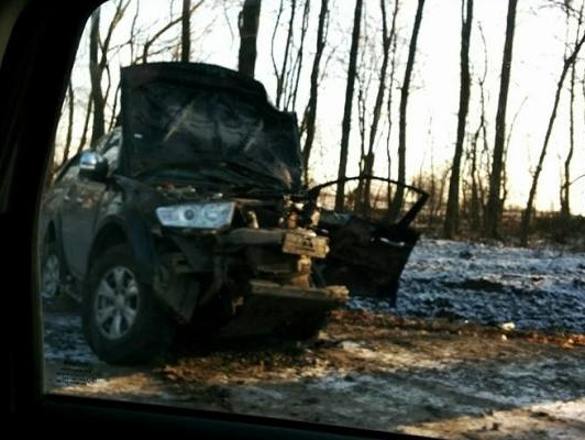 Во Львовской области Ford Focus врезался в военный джип, есть жертвы
