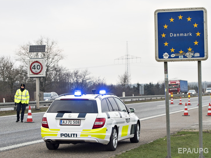 Правительство Дании вводит контроль на границе с Германией