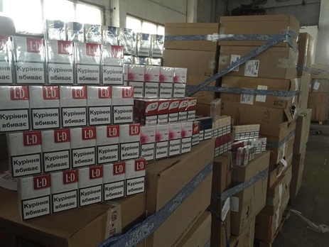 Госфискальная служба Украины: Налоговая милиция изъяла сигареты сомнительного происхождения на сумму около 4 млн грн