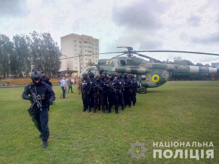 ﻿У МВС заявили, що скеровували вертольоти у виборчі округи в Житомирській та Донецькій областях, щоб запобігти порушенням