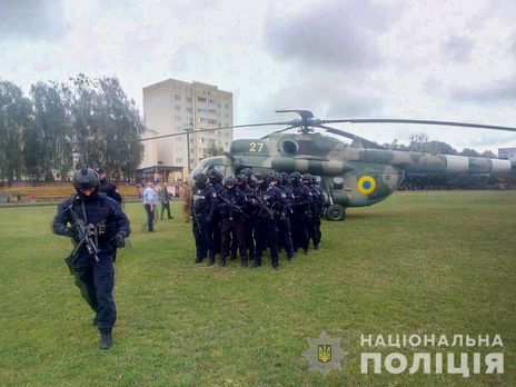 В МВД заявили, что отправляли вертолеты в избирательные округа в Житомирской и Донецкой областях, чтобы предотвратить нарушения