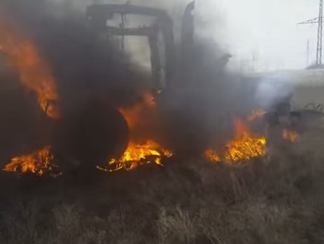 В Донецкой области на мине подорвался трактор