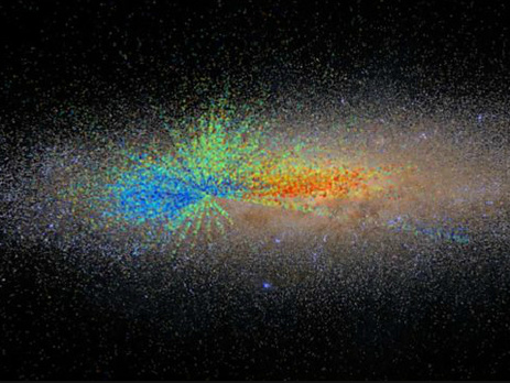 Астрономы создали карту с указанием возраста 70 тысяч звезд Млечного пути