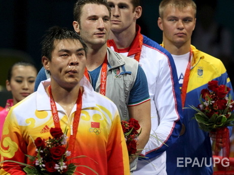 В 2008 году Глазков (справа) стал бронзовым призером Олимпиады в Пекине