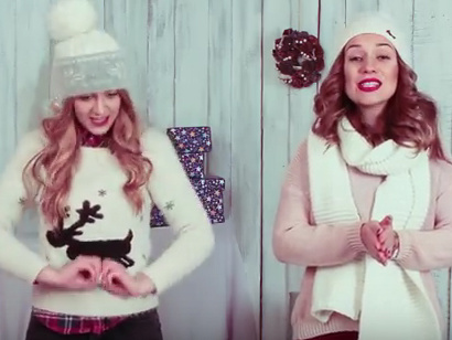  Украинки исполнили рождественские колядку и щедривку на языке жестов. Видео 