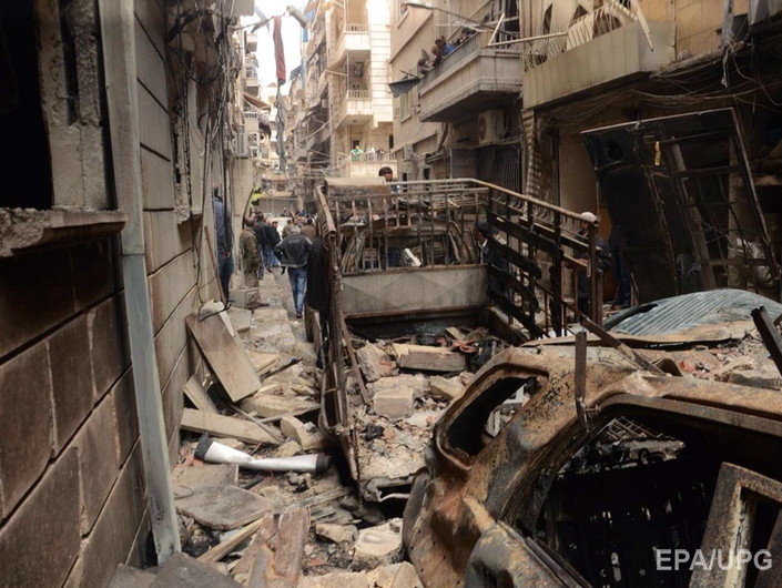 В результате российской бомбежки Алеппо погибли 17 человек &ndash; СМИ