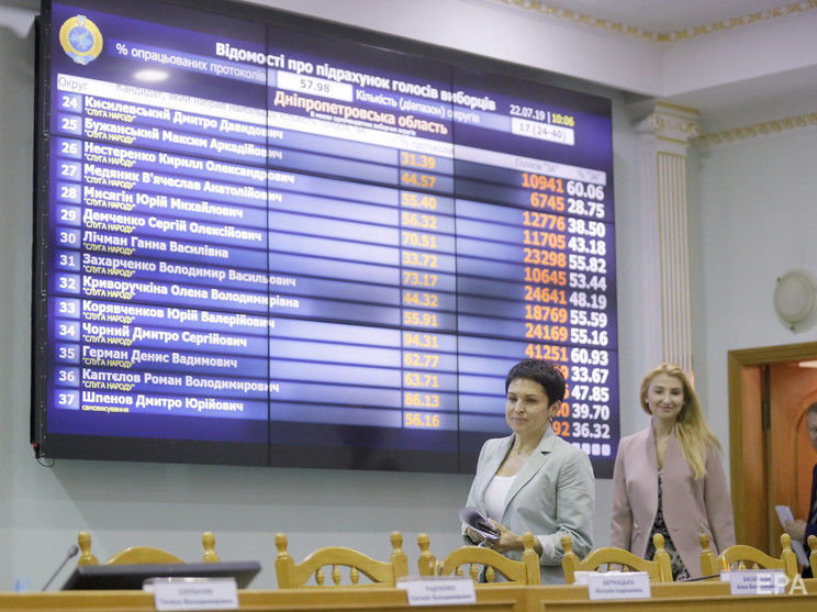 Центризбирком Украины принял протоколы с мокрыми печатями от 194 из 199 округов