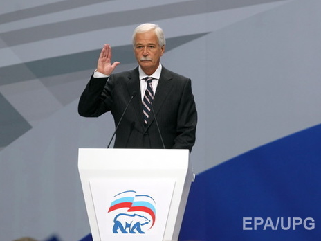 Представитель РФ в трехсторонней контактной группе Грызлов встретился в Киеве с Кучмой