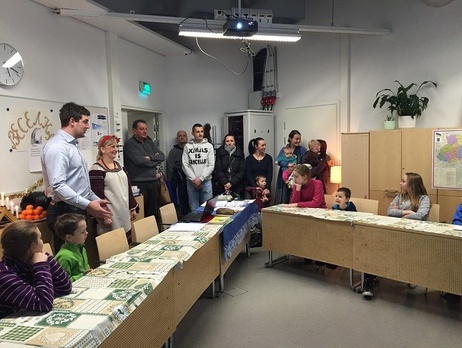 В Хельсинки открылась украинская воскресная школа