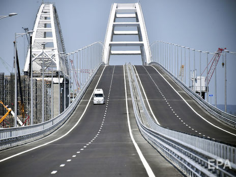 Бабин: Крымский мост является частью военной инфраструктуры РФ, обеспечивает Крым как военную базу