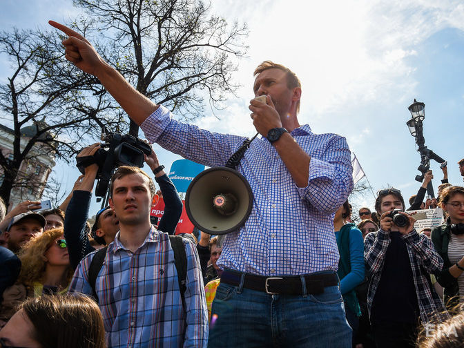 ﻿Навального госпіталізували зі спецприймальника в Москві