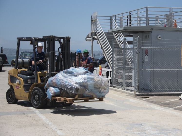 ﻿Берегова охорона США вилучила у контрабандистів 13 тонн кокаїну