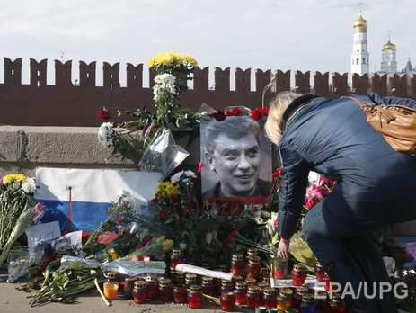 Российская оппозиция планирует провести марш памяти Немцова 27 февраля