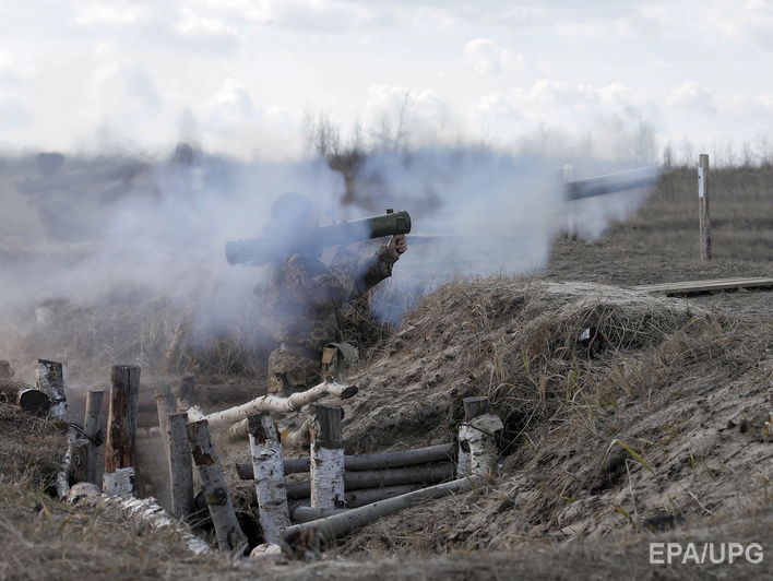 Пресс-центр АТО: Боевики более 70 раз обстреляли украинские позиции