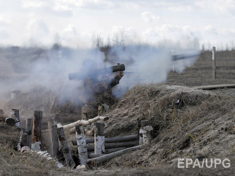 Пресс-центр АТО: Боевики более 70 раз обстреляли украинские позиции