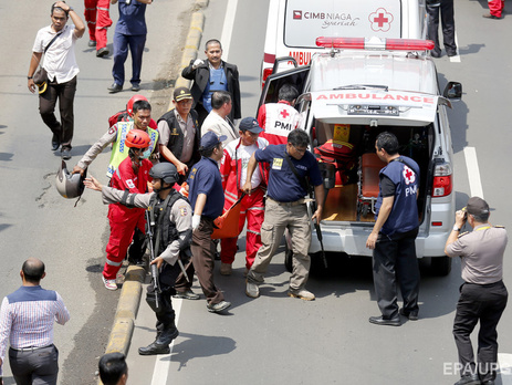 МИД: Украинцы не пострадали при терактах в Джакарте