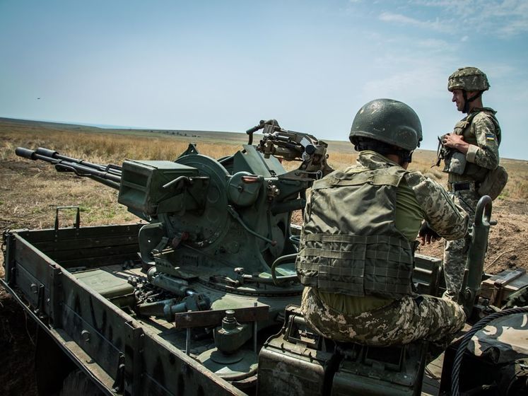 Украинский военный подорвался на неизвестном взрывном устройстве, установленном боевиками &ndash; штаб ООС