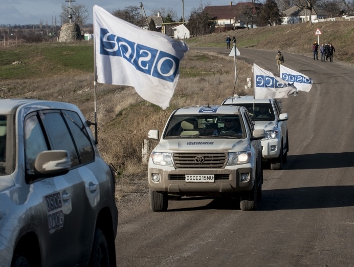 СММ ОБСЕ открыла передовую патрульную базу в Станице Луганской