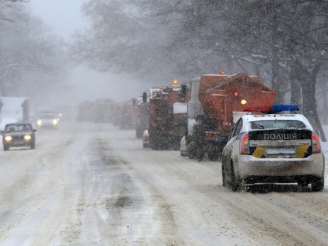 Автотрасса Одесса – Киев временно закрыта для проезда в обоих направлениях