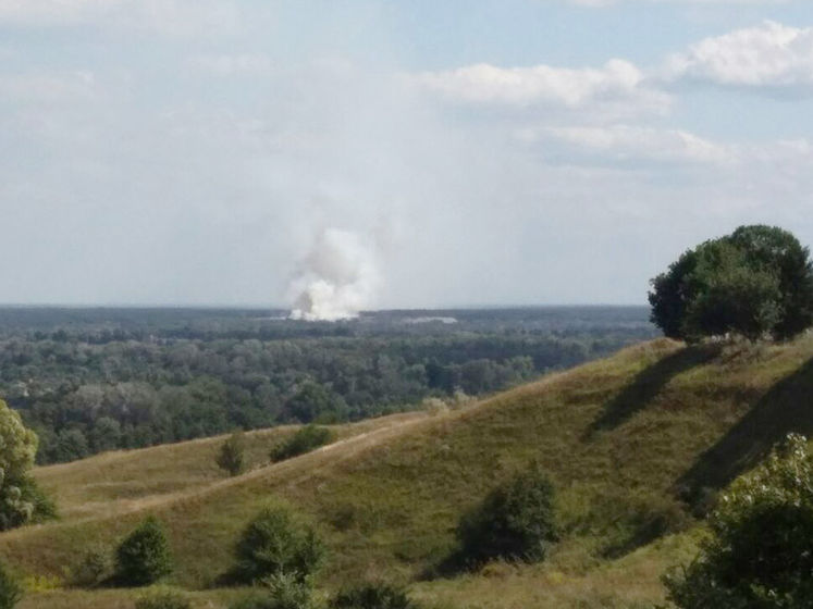 ﻿У Полтавській області другий день горить звалище – ДСНС