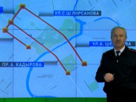 В Грозном перекроют улицы в связи с митингом в поддержку Кадырова
