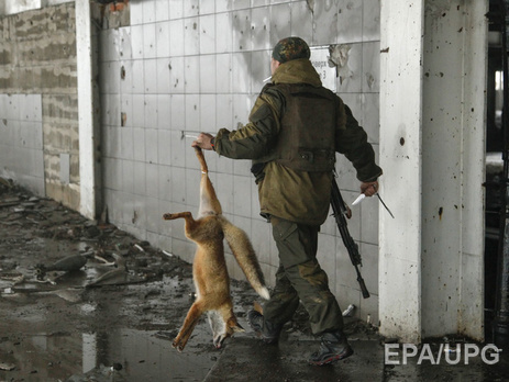 Штаб АТО: Боевики вырезают на металлолом детали боевой техники, содержащие цветные металлы