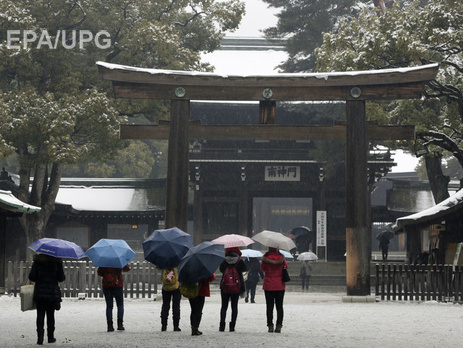 Жертвами снегопадов в Японии стали два человека