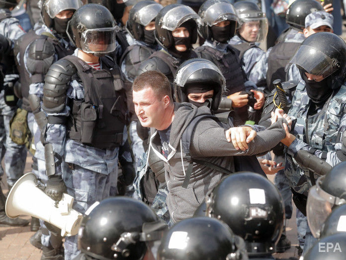 ﻿"Росія швидко перетворюється на поліцейську державу". Глави МЗС Литви і Латвії засудили розгін акції в Москві