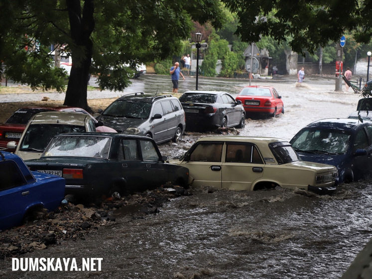 ﻿Протягом двох днів в Одесі випала двомісячна норма опадів – міськрада