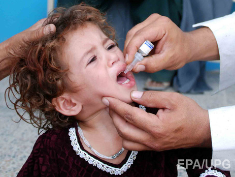 С 25 января в Украине стартует третий этап вакцинации от полиомиелита