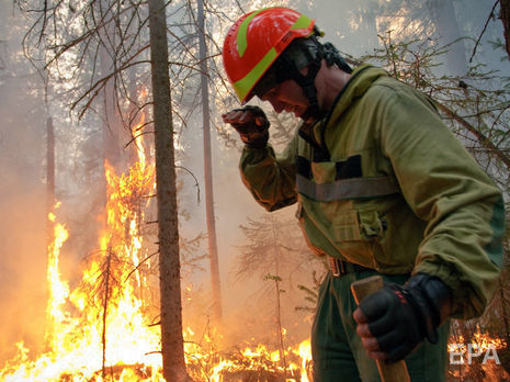 ﻿Основною причиною пожеж у Сибіру й на Далекому Сході у МНС Росії вважають необережне поводження з вогнем