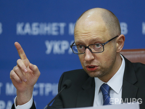 Яценюк обсудил с премьером Эстонии безвизовый режим